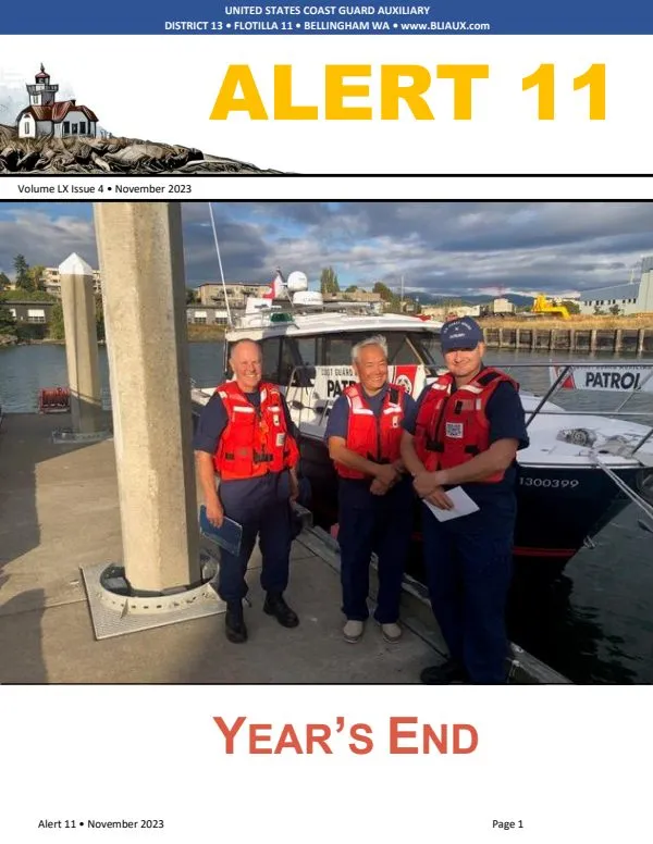 Cover of Alert 11, November 2023