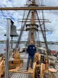 Aboard the USCGC Eagle