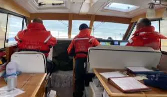 Auxiliary facility performing a patrol