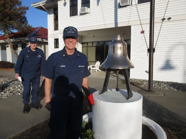 Award presentation at the Flotilla meeting