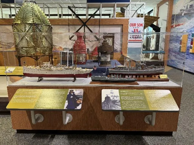 New London, Conn – US Coast Guard Museum. US Coast Guard photo by Mike Hayner.
