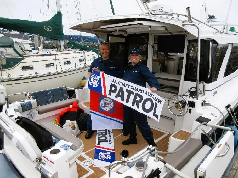 Bellingham, Wash – Flotilla members at the Squalicum Harbor Opening Day. US Coast Guard photos by Peter Border.