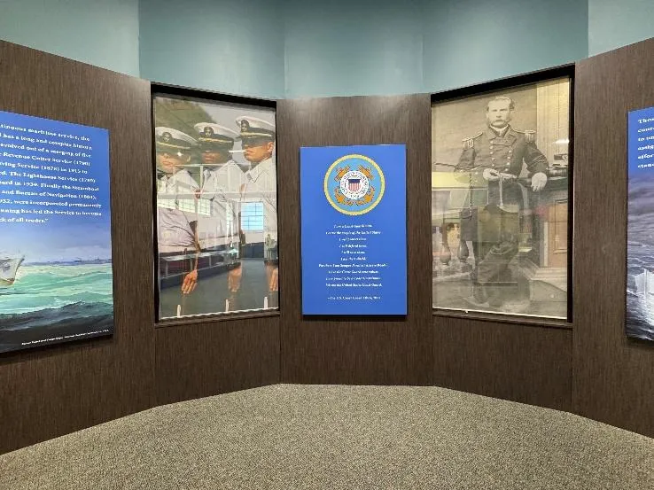 New London, Conn – US Coast Guard Museum. US Coast Guard photo by Mike Hayner.