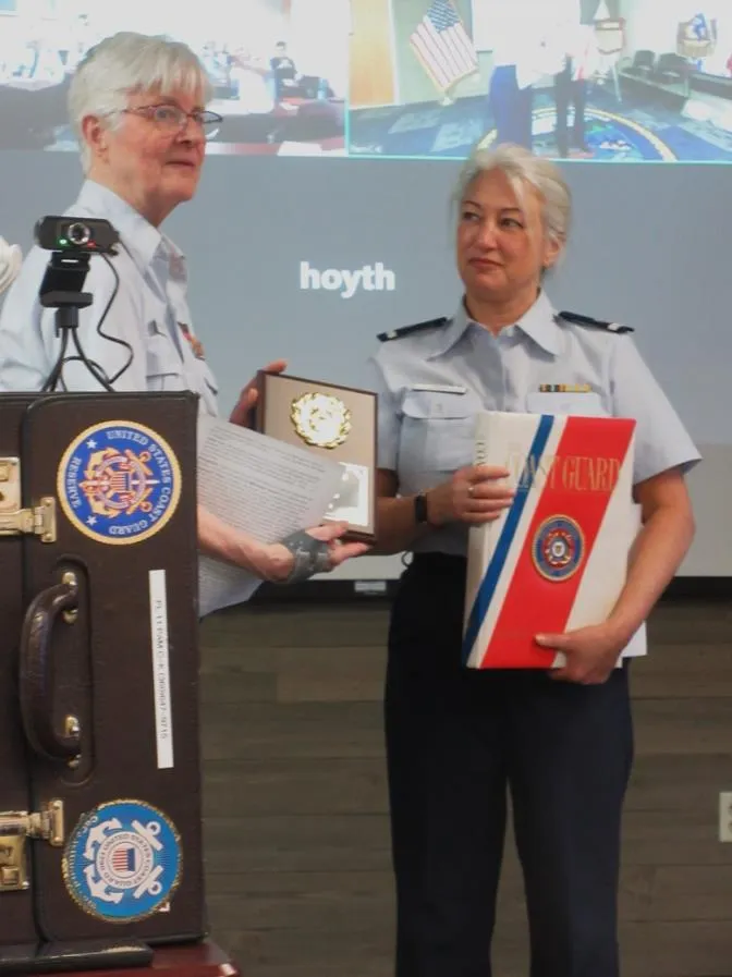 Bellingham, Wash. – Flotilla 11’s Change of Watch Ceremony, January 17, 2026. U.S. Coast Guard photo.